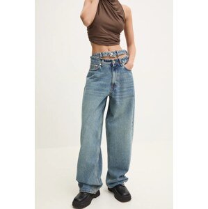 Traperice Y/Project EVERGREEN MULTI WAISTBAND JEANS za žene, visoki struk, 207PA007