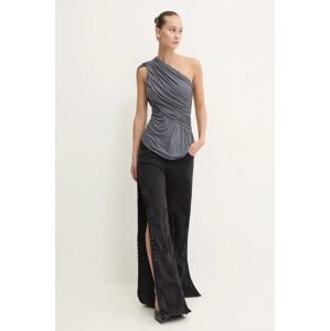 Traperice Y/Project EVERGREEN HOOK AND EYE SLIM JEANS za žene, visoki struk, 107PA002