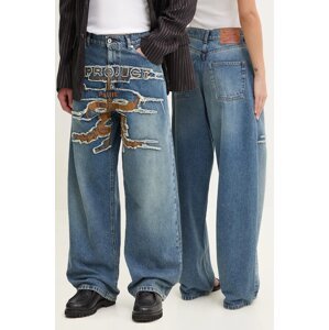 Traperice Y/Project EVERGREEN PARIS' BEST PATCH JEANS 207PA005