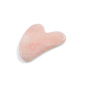 Pločica za masažu lica Zoë Ayla Rose Quartz Gua Sha boja: ružičasta, 0