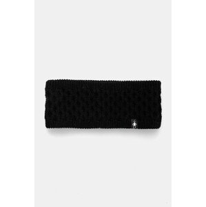 Traka za glavu Smartwool boja: crna, SW002615
