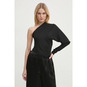 Bluza Rick Owens Lilies za žene, boja: crna, bez uzorka, LI02D5220NEOS
