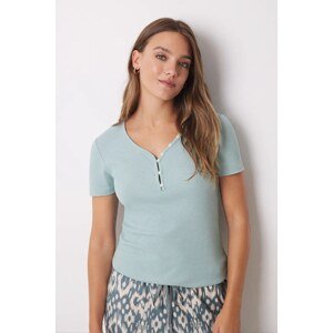 Gornji dio pidžame women'secret MIX AND MATCH BRUMMELL boja: zelena, 3278413