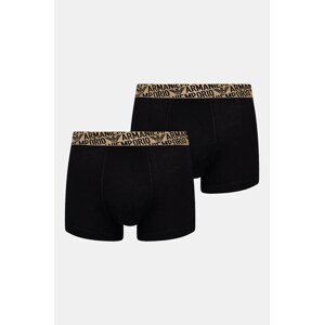 Bokserice Emporio Armani Underwear 2-pack za muškarce, boja: crna, 111210 4F598