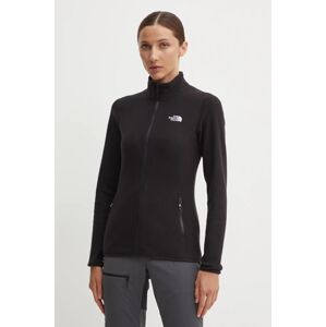 Sportska dukserica The North Face 100 Glacier boja: crna, bez uzorka, NF0A855O4H01