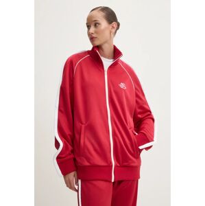 Dukserica Fiorucci za žene, boja: crvena, s aplikacijom, U01FMSZI270PL01RD01