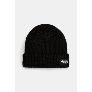 Dječja kapa Quiksilver TOFINO BEANIE boja: crna, od debelog pletiva, EQBHA03079