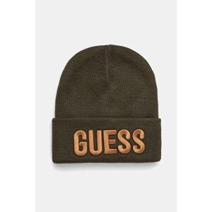 Dječja kapa Guess boja: zelena, od tanke pletenine, L0BZ00 Z2QO0