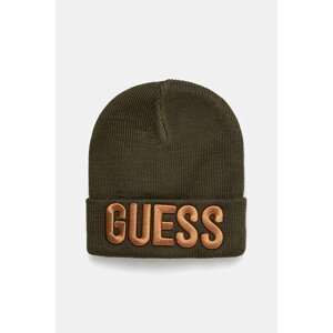 Dječja kapa Guess boja: zelena, od debelog pletiva, I0BZ02 Z2QO0