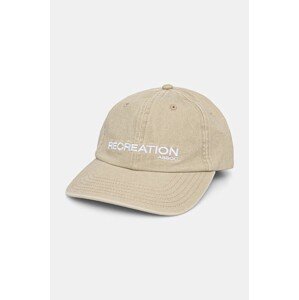 Pamučna kapa sa šiltom P.E Nation Throwback Cap boja: bež, s aplikacijom, 243A415