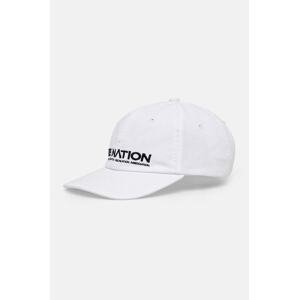 Pamučna kapa sa šiltom P.E Nation Homage Cap boja: bijela, s aplikacijom, 243A417