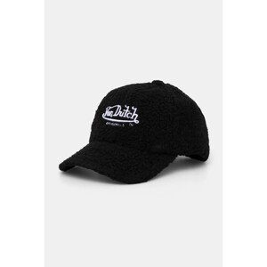Kapa sa šiltom Von Dutch DB SEATTLE boja: crna, s aplikacijom, 7030589
