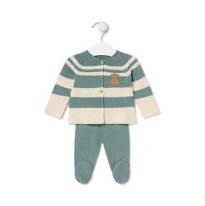Pamučni komplet za bebe Tous Tricot boja: zelena, Tricot.2101
