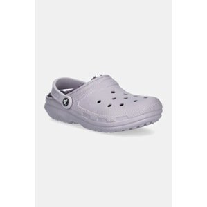 Natikače Crocs Classic Lined Clog za žene, boja: ružičasta, 203591