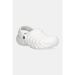 Natikače Crocs Classic Lined Overpuff Clog za žene, boja: bijela, 210059