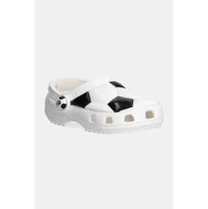 Dječje natikače Crocs CLASSIC SOCCER BALL CLOG boja: bijela, 210023