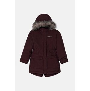 Dječja parka jakna Columbia boja: bordo, 2090241