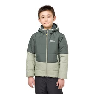 Dječja zimska jakna Jack Wolfskin boja: zelena, 1610131