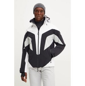 Skijaška jakna EA7 Emporio Armani Cortina Colorblock Toray boja: bijela, PN44Z.6DPG11
