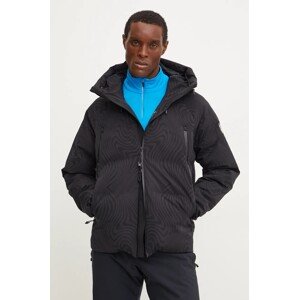 Skijaška jakna EA7 Emporio Armani Cortina Protectum Graphic boja: crna, PNCJZ.6DPG18