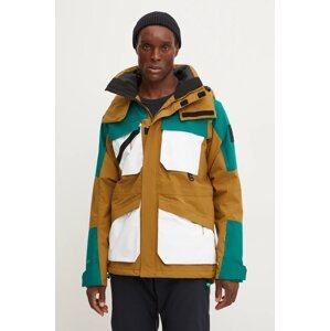Jakna Helly Hansen ULLR D Heritage Long boja: smeđa, 65977