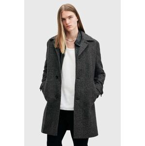 Vuneni kaput AllSaints FINCHER boja: siva, vunena, M016OB