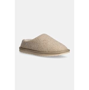 Kućne papuče Emu Australia Joy Felt boja: bež, W13148.MACA
