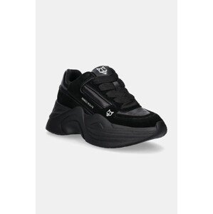 Tenisice Naked Wolfe Temple boja: crna, Temple Black Leather Suede