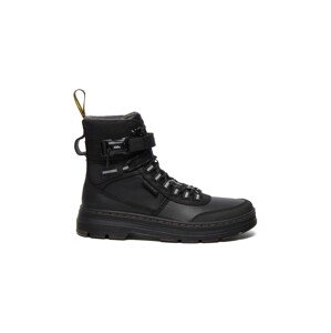 Gležnjače Dr. Martens Combs Tech WX za žene, boja: crna, ravni potplat, s toplom podstavom, DM32103001