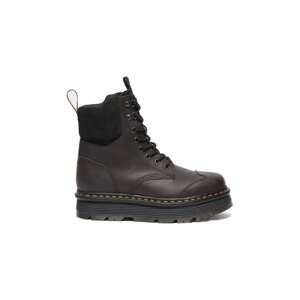 Kožne čizme Dr. Martens Zebzag 8 Tie boja: smeđa, s platformom, sa srednje toplom podstavom, DM32116733