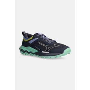Cipele Mizuno Wave Ibuki 4 za žene, boja: tamno plava, J1GK2273
