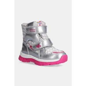 Dječje zimske čizme Agatha Ruiz de la Prada boja: srebrna, 241990