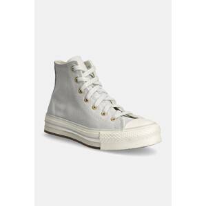 Dječje tenisice Converse CHUCK TAYLOR ALL STAR EVA LIFT boja: siva, A10382C