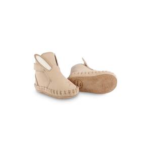 Kožne cipele za bebe Donsje Kapi Classic Booties Bunny boja: bež, 1028002