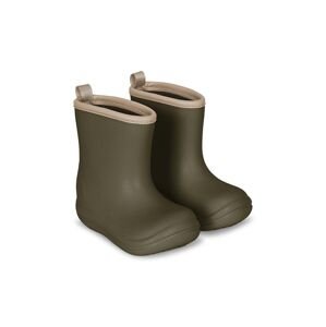 Dječje gumene čizme Konges Sløjd LUC LIGHTWEIGHT RAIN BOOT boja: zelena, KS100359