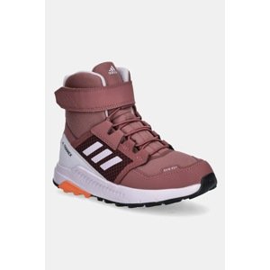 Dječje cipele adidas TERREX TERREX TRAILMAKER HIGH C.RDY boja: ružičasta, ID0924