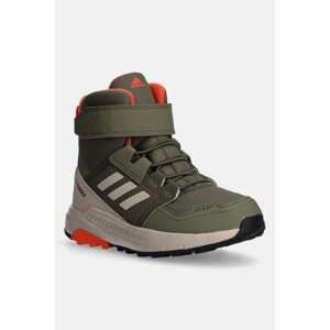 Dječje cipele adidas TERREX TERREX TRAILMAKER HIGH C.RDY boja: zelena, ID1144
