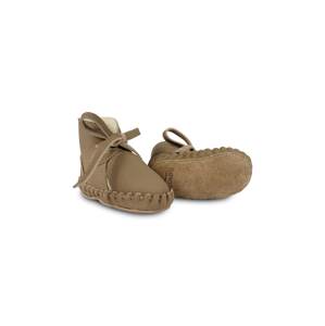 Kožne cipele za bebe Donsje Pina Classic Booties boja: bež, 1018200