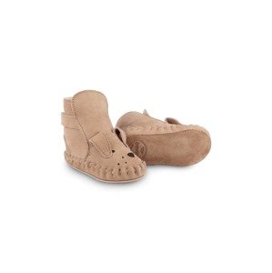 Kožne cipele za bebe Donsje Kapi Classic Booties Dog boja: bež, 1028005