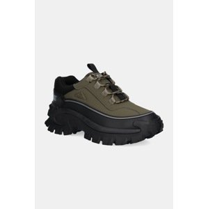 Tenisice od nubuk kože Caterpillar INTRUDER GALOSH 2.0 LOW WP boja: zelena, P111620
