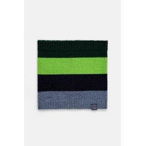 Dječji šal s mješavinom vune United Colors of Benetton boja: ljubičasta, s uzorkom, 1D9SHU00A