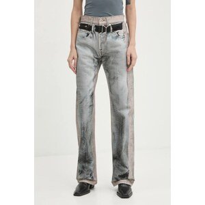 Traperice Y/Project YP TROMPE L'OEIL JEANS za žene, visoki struk, 207PA019
