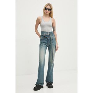 Traperice Y/Project WRAP BELT JEANS za žene, visoki struk, 107PA006