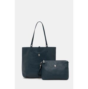 Dvostrana torba U.S. Polo Assn. Rogersville boja: tirkizna, BIURR8506WVP