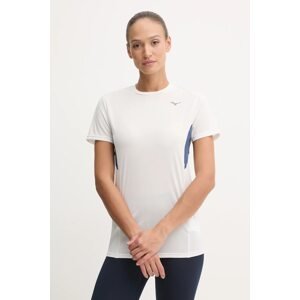 Majica kratkih rukava za trčanje Mizuno DryAeroFlow boja: bijela, J2GAB004