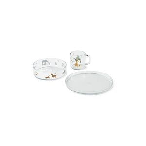 Dječji set posuđa Liewood Siva Printed Tritan Tableware Set LW19969
