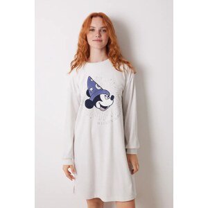 Spavaćica women'secret MICKEY za žene, boja: siva, 4448053