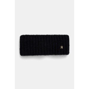 Traka s primjesom vune Tommy Hilfiger boja: tamno plava, AW0AW16845
