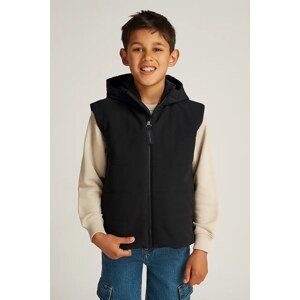Dječji prsluk Calvin Klein Jeans 0 boja: crna, IB0IB02417