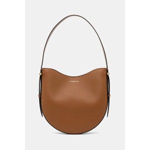 Kožna torba Victoria Beckham boja: smeđa, B125AAC006190A